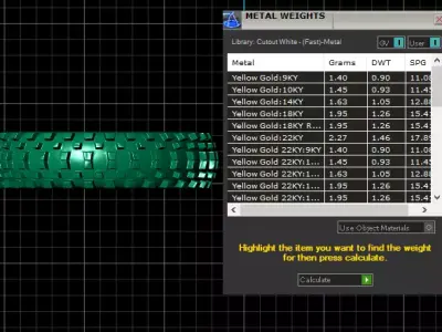 Golden Gear Edge Ring 3D print model