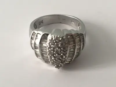 Diamond ring 3D model