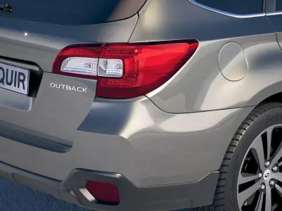 Subaru Outback EU 2019 3D model