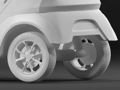 luxury car 3d model vol04 3D model purchase