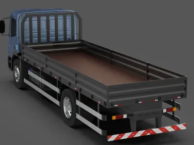 Mercedes Benz Atego 1719 3D model