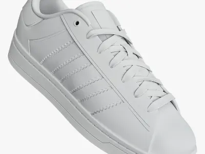 SuperStar Adidas Sneakers  3D model
