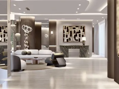 sketchup living room  3D model