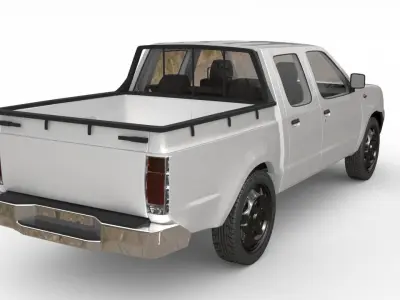 Nissan pickup d22 ute 3D model