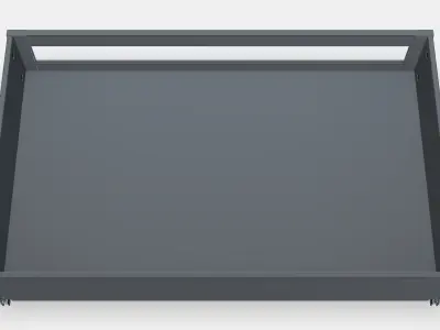 KOMPLEMENT Drawer with framed glass front 6 Low-poly 3D model