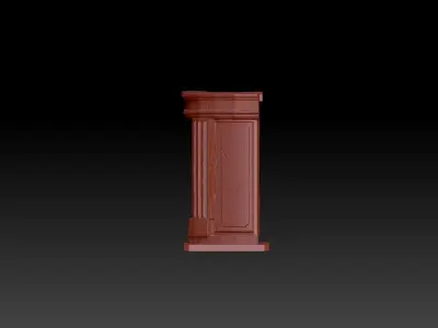 TRADITIONAL MANTEL 3D print model