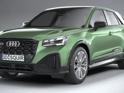 Audi SQ2 2021 3D model