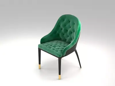 Charla Dining Chair - Luxxu style 3D model