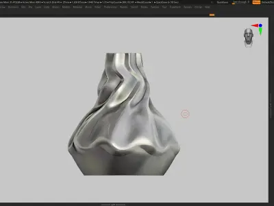 vase pot planter 3d print 861 3D print model