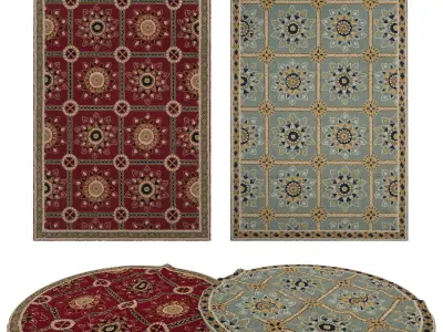 Rugs No 349 Low-poly 3D model