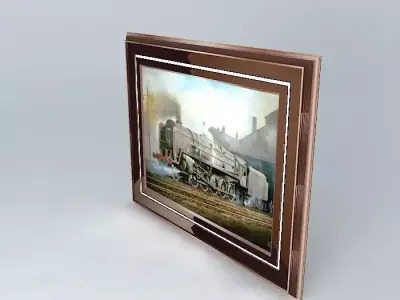 Painting Start of the day Free 3D model