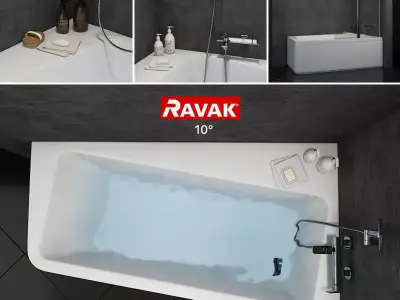 Bath Ravak 10 3D model