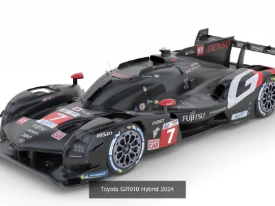 Custom Lmgt3 and Hypercar 3D Model Pack