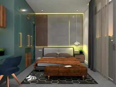 Interior Design Studion 3D model