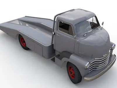 CHEVY COE TOW TRUCK 1949 3D model
