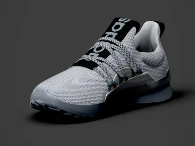 LITE RACER ADAPT CLOUDFOAM LIFESTYLE SLIP-ON SHOES Low-poly 3D model