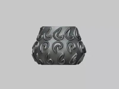 vase pot planter 3d print c06 3D print model