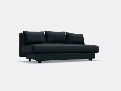 ALVDALEN 3-seat sofa-bed 3D model