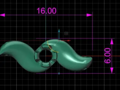 Bracelet 3 3D print model