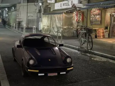 1985 PORSCHE 911 3D model