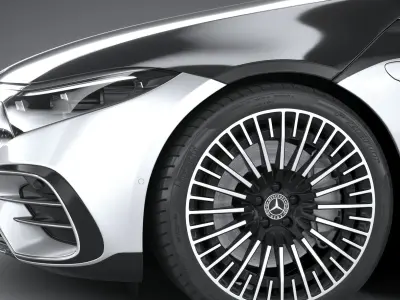 Mercedes EQS AMG 2021 3D model