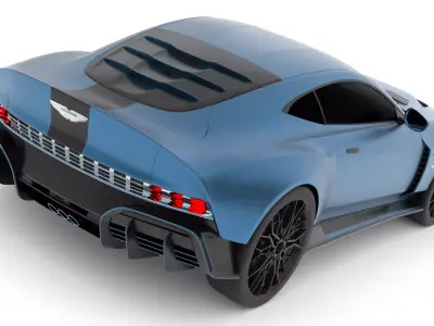 Aston Martin Valour 2026 3D model