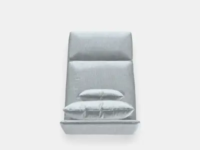 SODERHAMN Lounge chair Low-poly 3D model