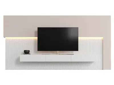 Living room set 01 3D model