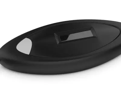 motorcycle key Low-poly 3D model