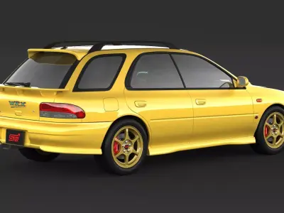 Subaru Impreza WRX STI 3D model
