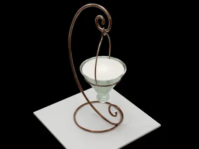 Candle Stick Stylized 3D model