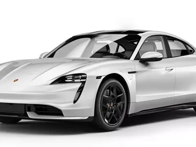 Porsche Taycan Turbo S 2020 3D model