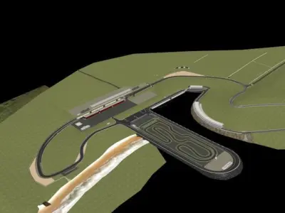 race track5 3D model