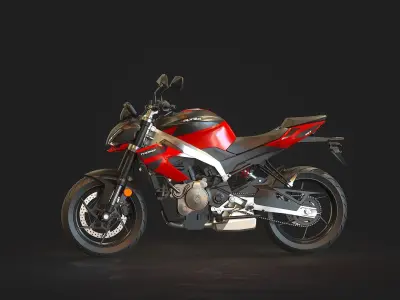 Base model  Aprilia Tuono 457 2025 3D model