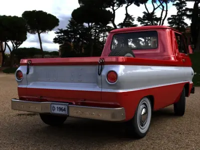 DODGE A100 COMPACT PICKUP 1964 3D model