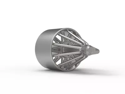 SWANGA WHEEL 3D MODEL 3D print model