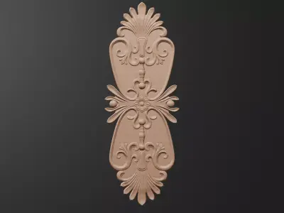 Decor for Wood carving 3D print model