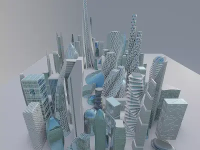 Future City 3D model