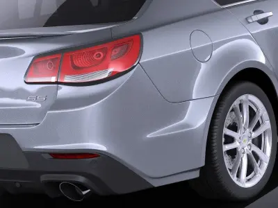 Chevrolet SS 2014 VRAY 3D model
