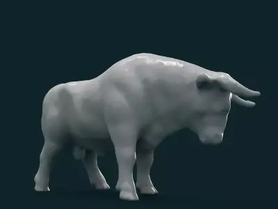 Bull 3D Model 3D model