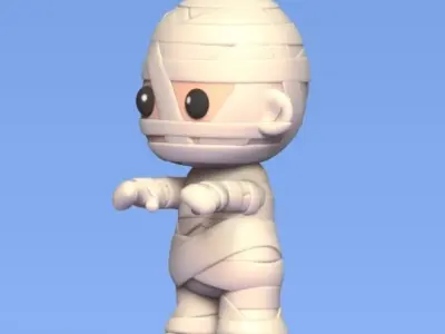 Mummy 3D print model