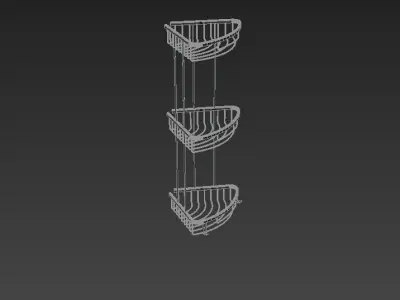 Hotel 18x18 Wavy Triple 3D model