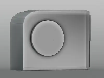 Lowpoly Air Conditioner Gameready 3d Model Low-poly 3D model