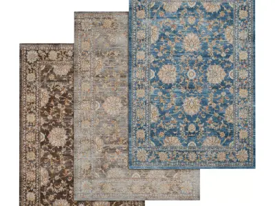 Rug Set 494 3D model