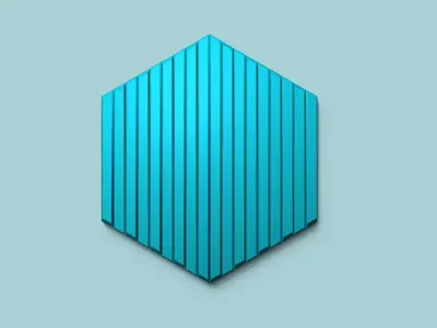 Hexagonal Wall Panel A10 - Interior Design Decoration 3D print model