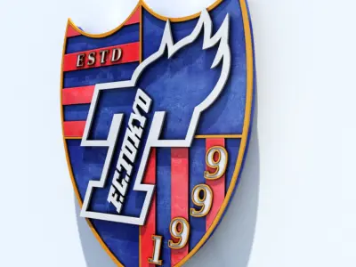 FC Tokyo Crest 3D model