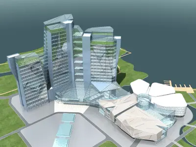 Building  93 3D model