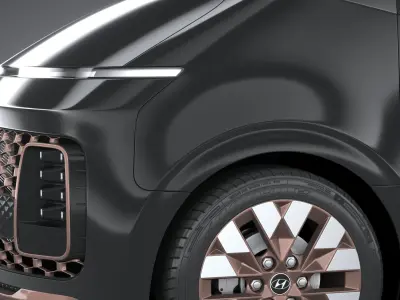 Hyundai Staria Premium 2022 3D model