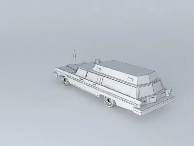 70s car 2 Free 3D model