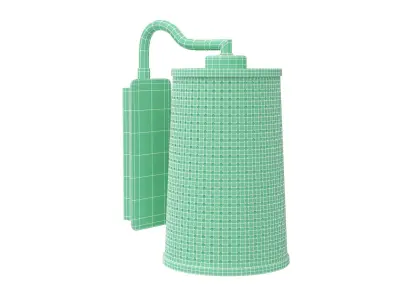 ROMA Wall Sconce Low-poly 3D model
